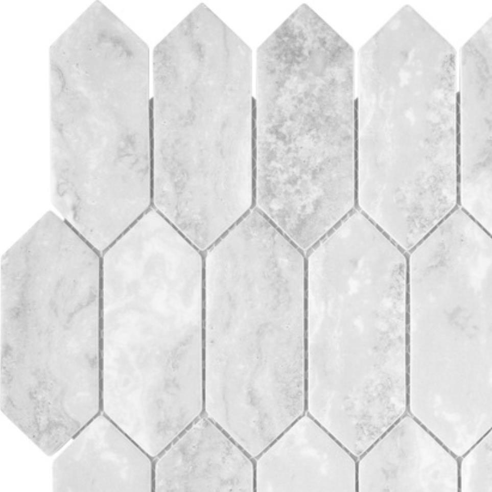 Glass Rg Carrarapicketmos Gray Tile