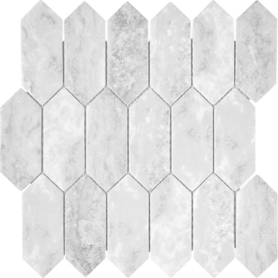 Glass Rg Carrarapicketmos Gray Tile