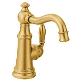 Kitchen Brushed Gold Brass / Gold Faucets