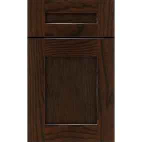 5 Piece Chocolate Dark Finish 5 Piece Cabinets