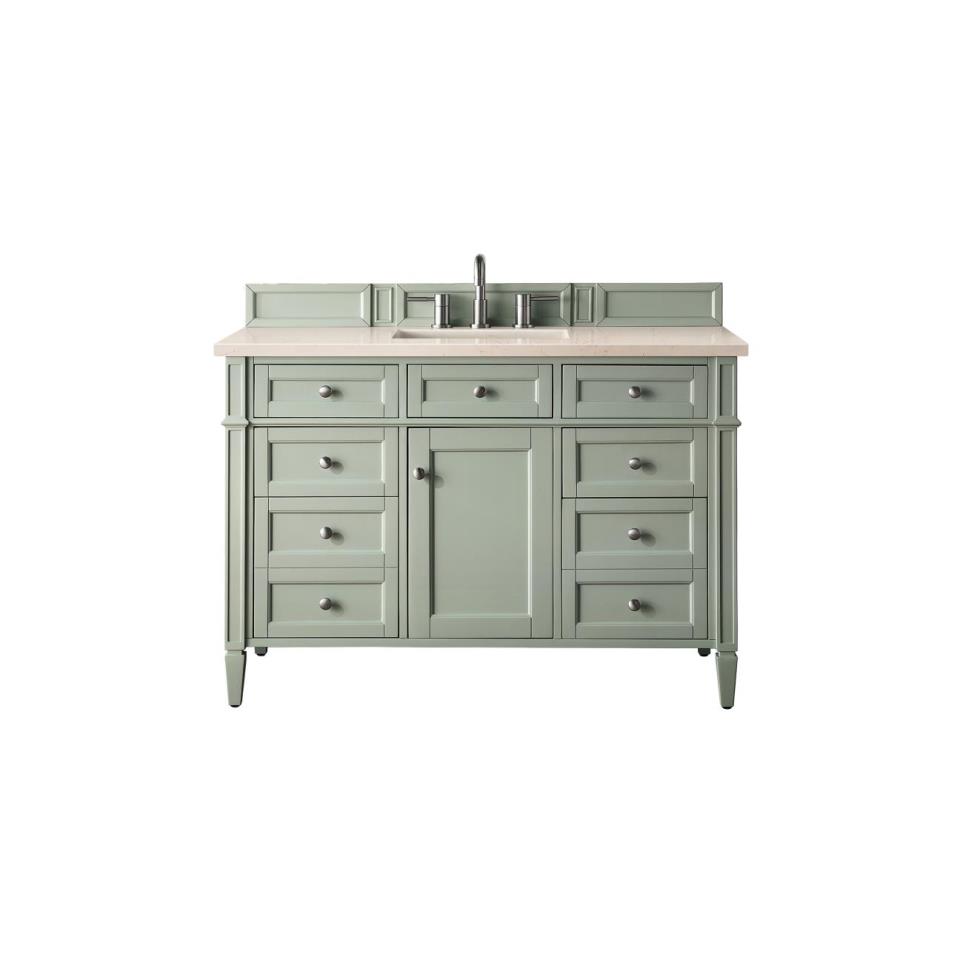 Base with Sink Top Sage Green Green Vanities