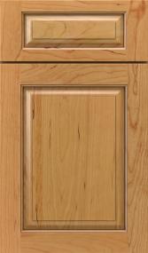 5 Piece Natural Toasted Almond Penned Glaze - Stain 5 Piece Cabinets