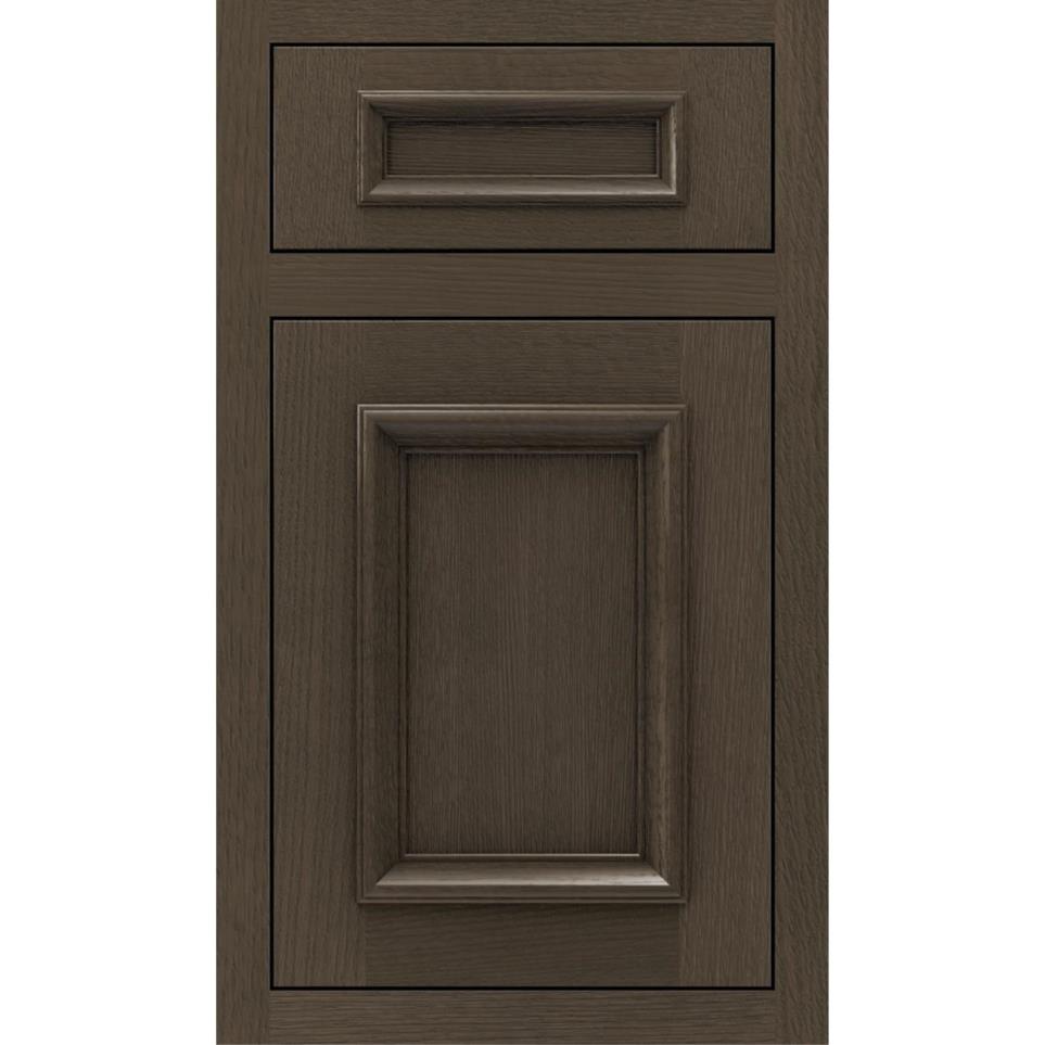 Inset Boulder Dark Finish Inset Cabinets