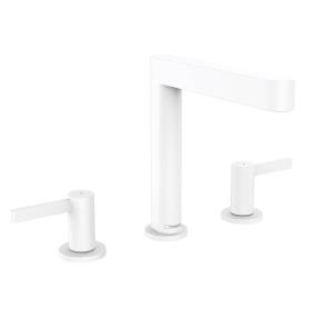 Bath Matte White White Faucets