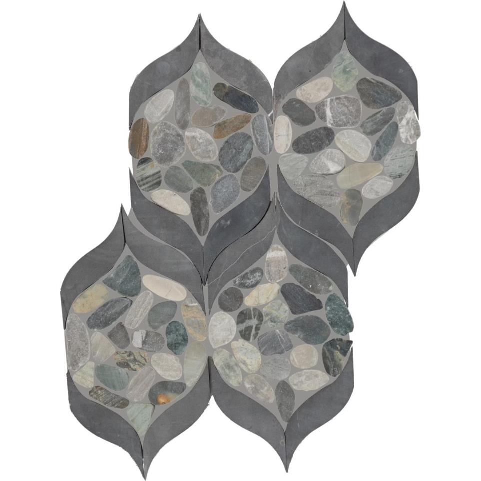 Mosaic Coastal Tumbled Gray Tile