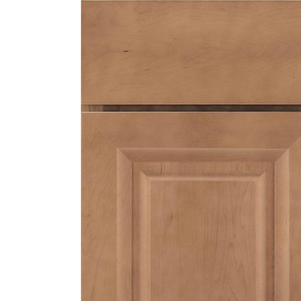 Square Sahara Light Finish Square Cabinets