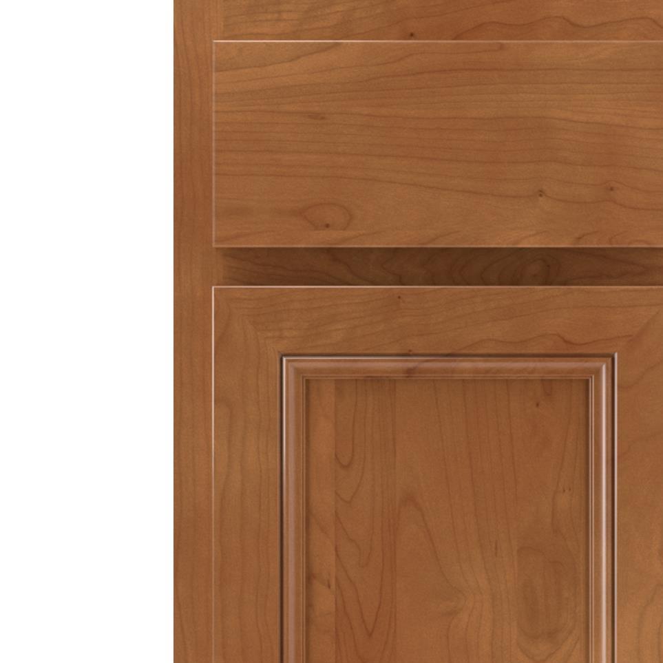 Square Sahara Light Finish Square Cabinets