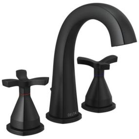 Bath Matte Black Black Faucets