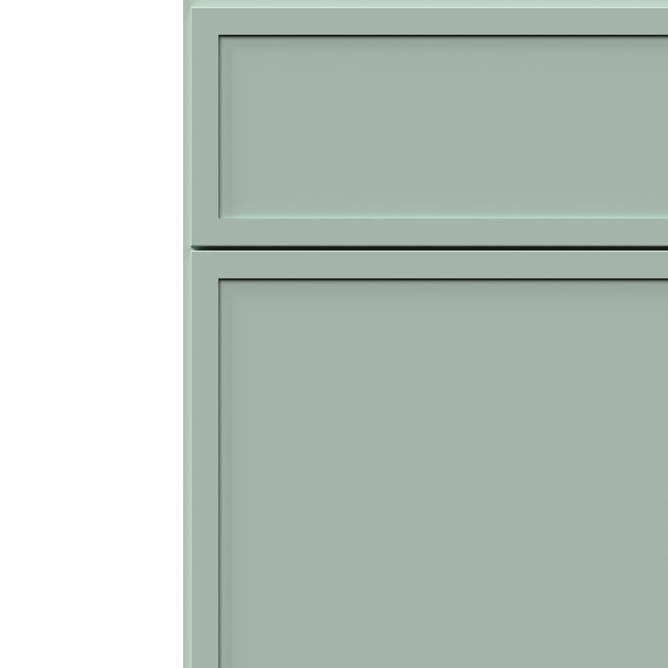 Square Sage Green Paint - Other Square Cabinets