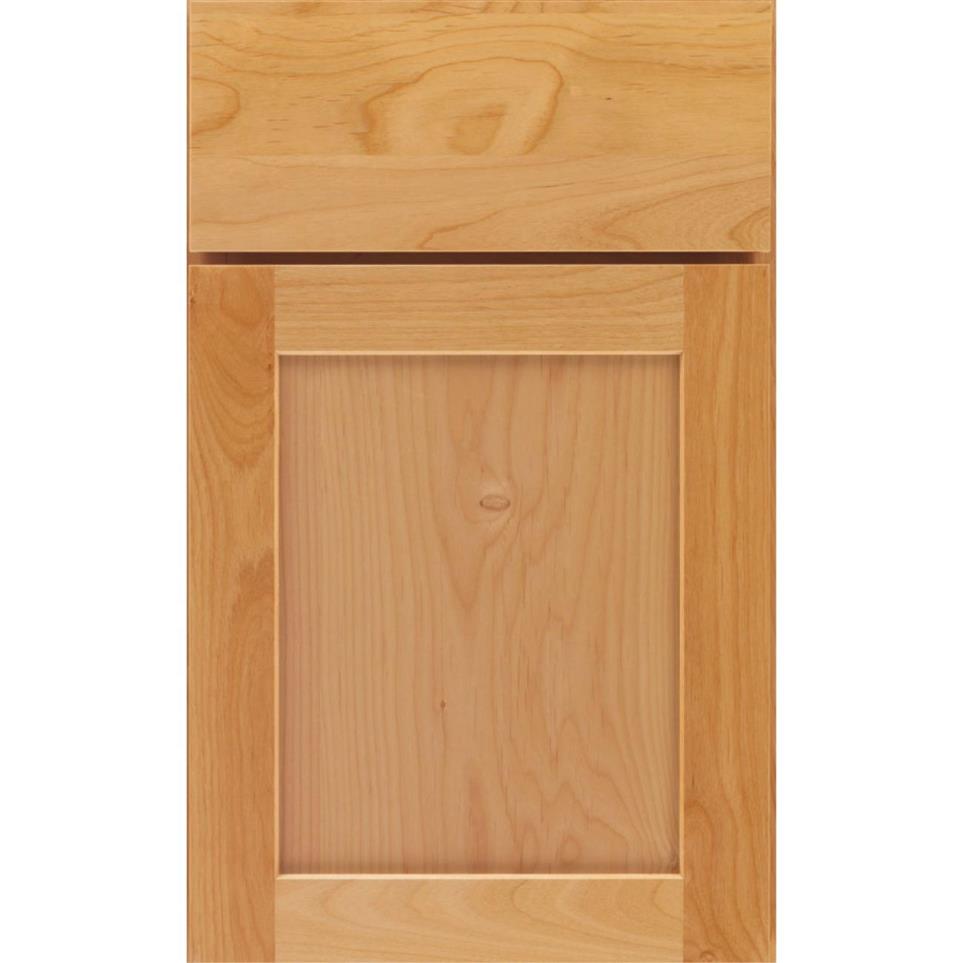 Square Natural Light Finish Square Cabinets