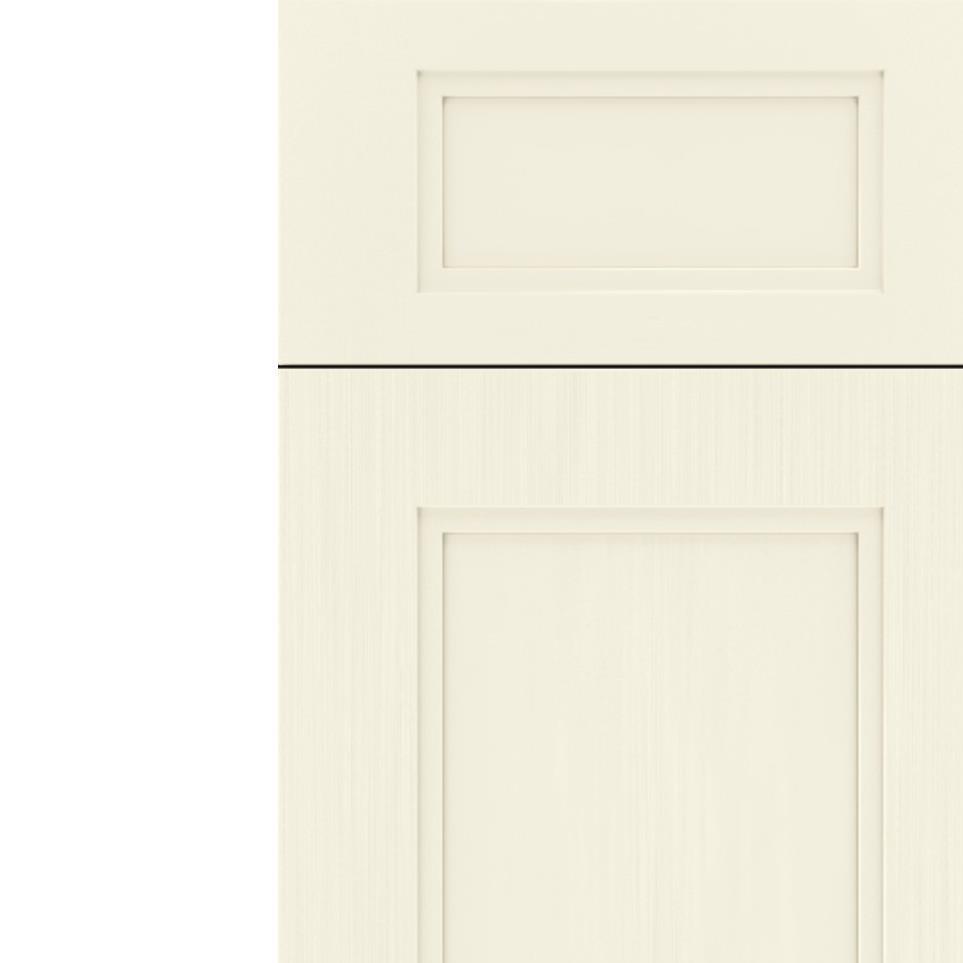 5 Piece Millstone Paint - White 5 Piece Cabinets