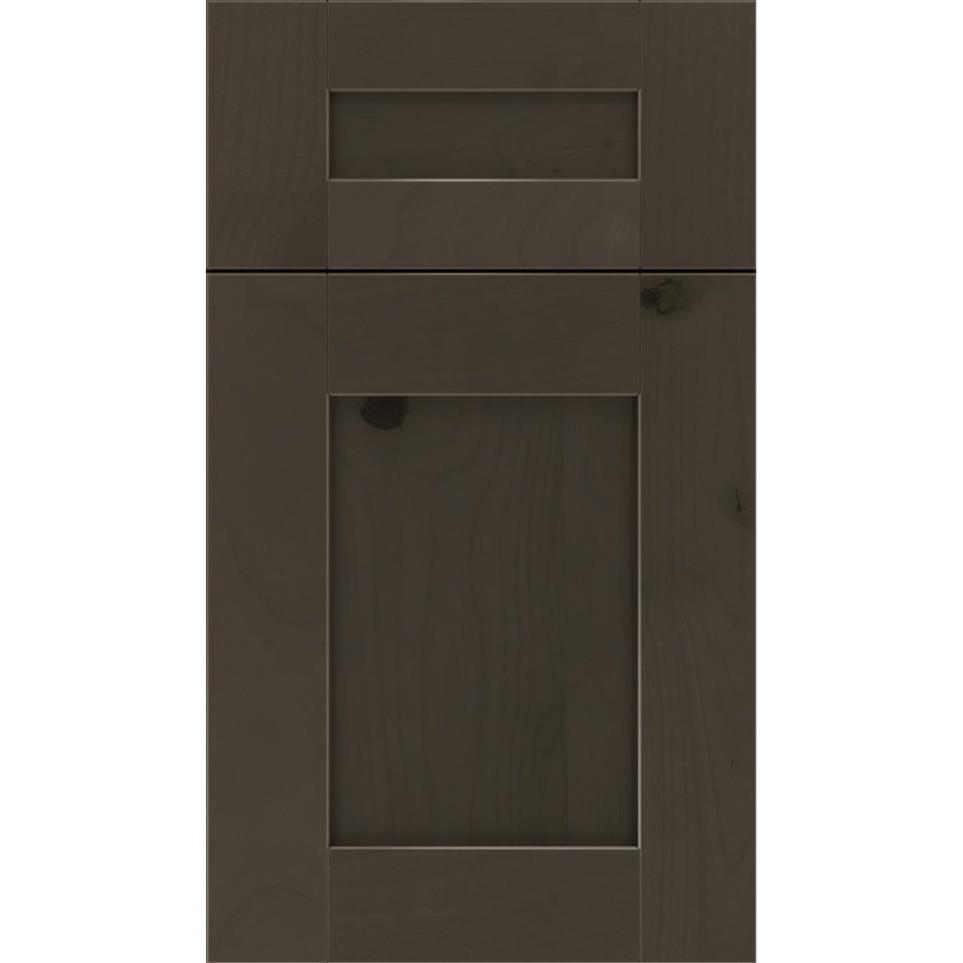 Square Thunder Dark Finish Square Cabinets