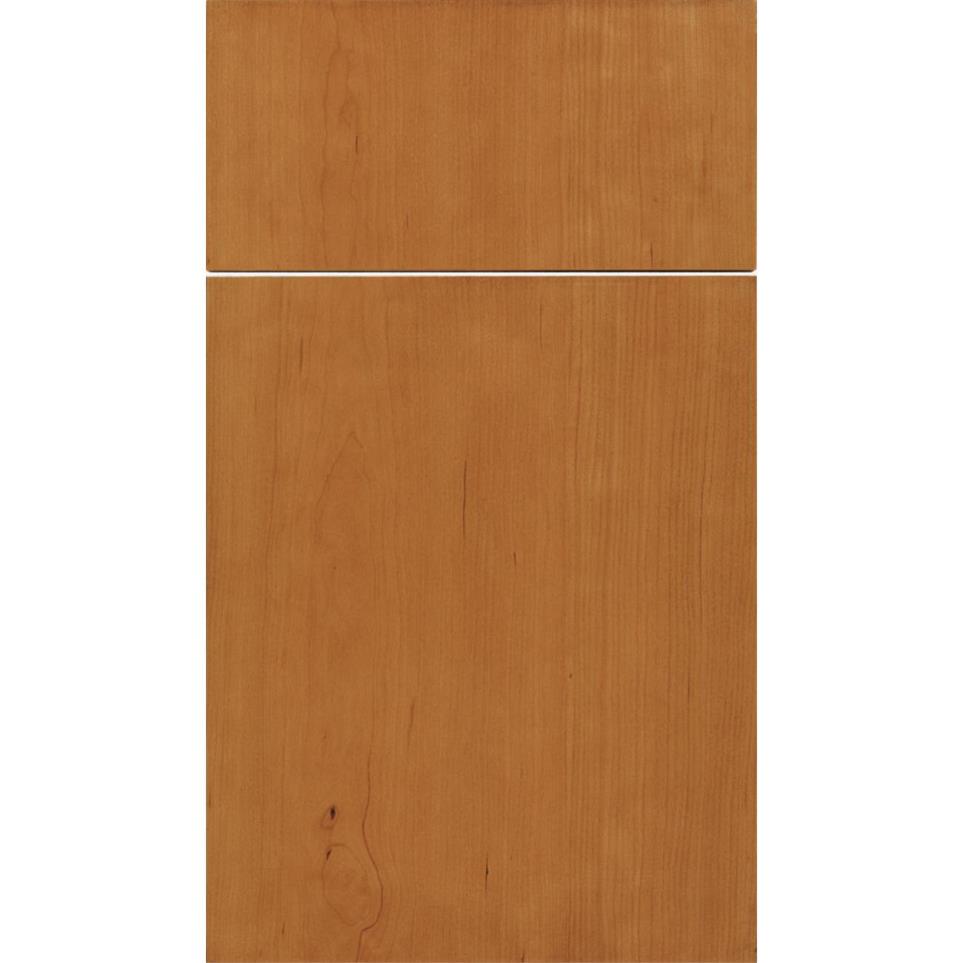 Slab Ginger Light Finish Slab Cabinets