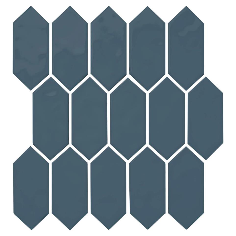 Mosaic Titan Glossy Blue Tile