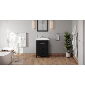 Base with Sink Top Black Grey / Black Vanities