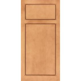 Inset Autumn Light Finish Inset Cabinets