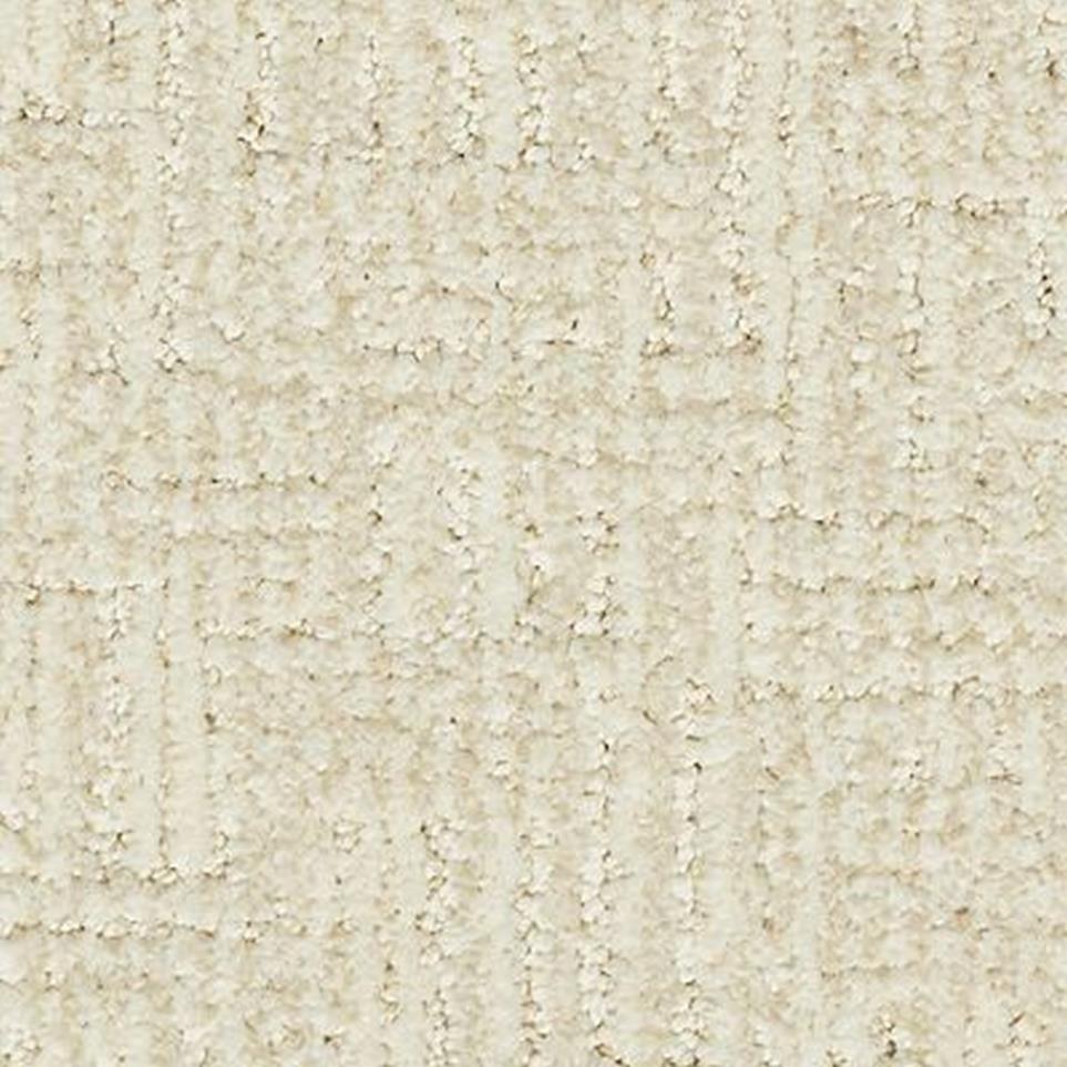 Pattern December Lace White Carpet