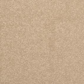Textured Saxony Down Under Beige/Tan Carpet