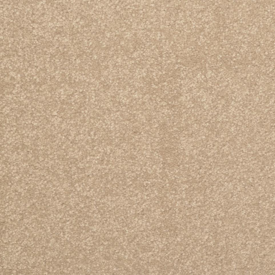 Textured Saxony Down Under Beige/Tan Carpet