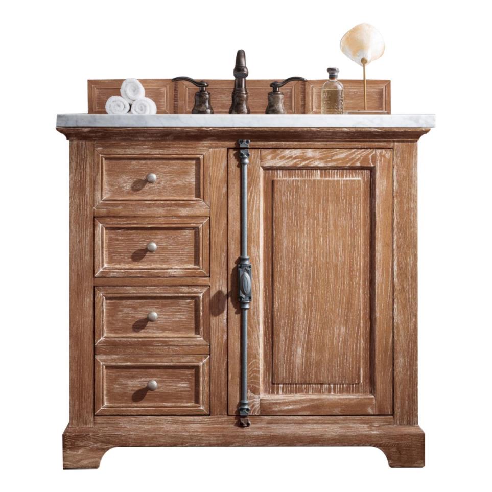 Base with Sink Top Driftwood Medium Finish Vanities