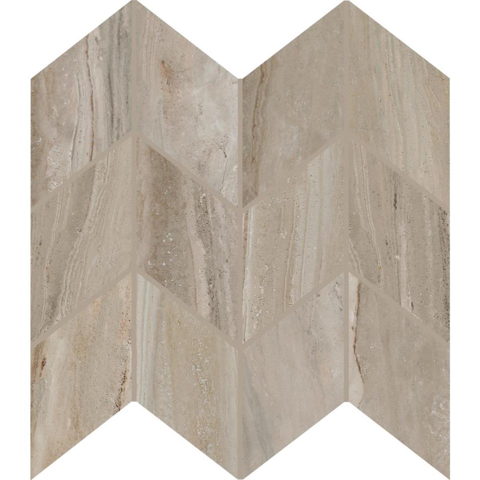 Mosaic Luxe Polished Beige/Tan Tile