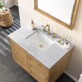 Base with Sink Top Light Oak Light Finish Vanities