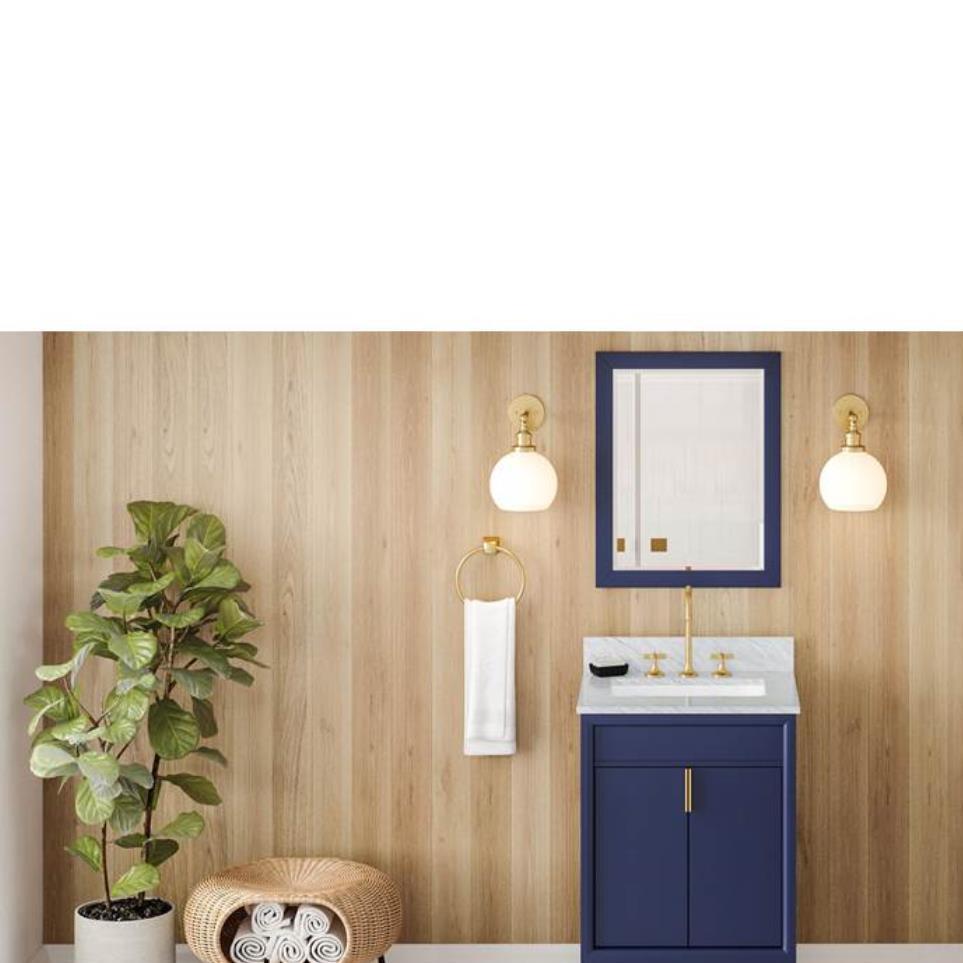 Base with Sink Top Hale Blue Blue / Purple Vanities