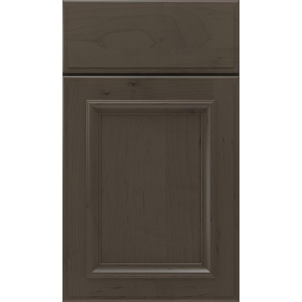 Square Boulder Dark Finish Square Cabinets