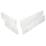 Sanya White Natural Cleft