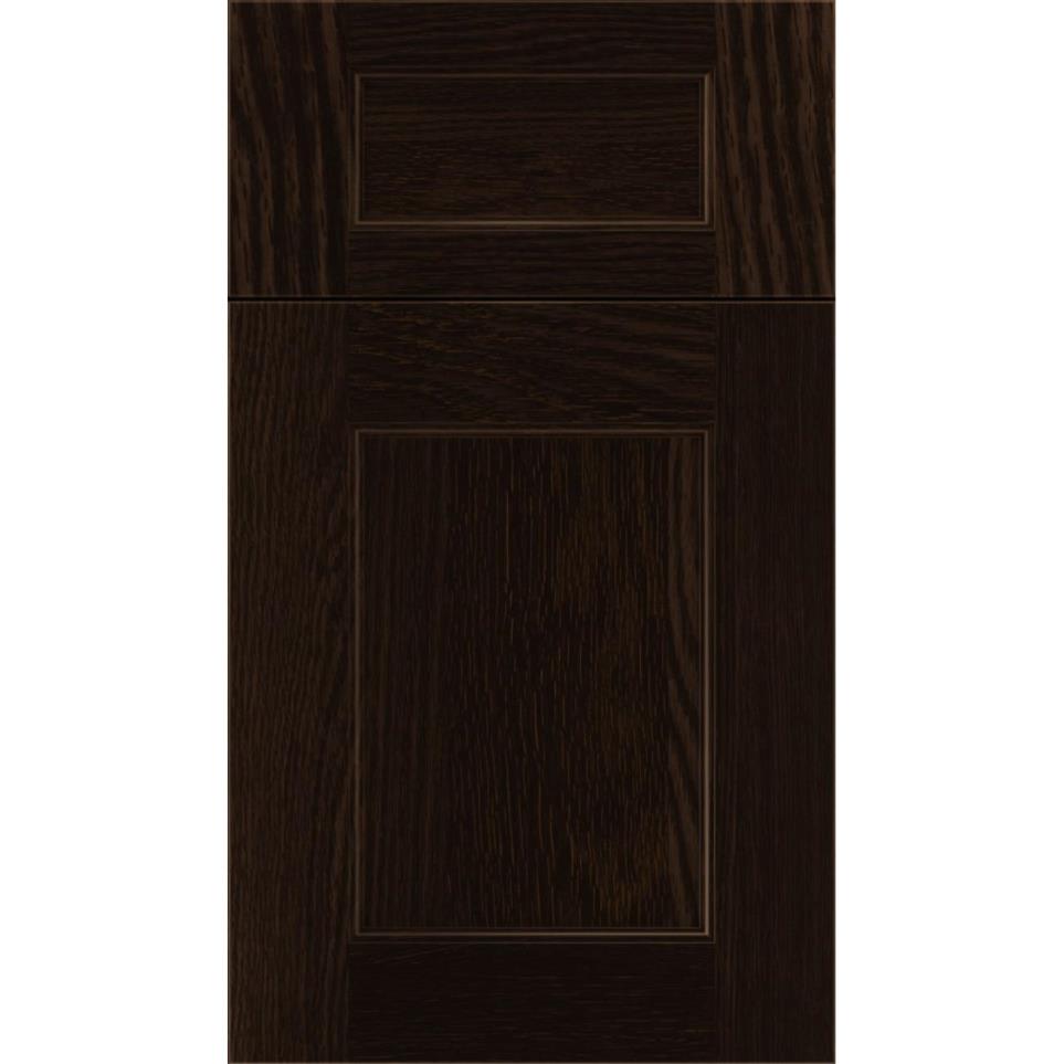 5 Piece Cappuccino Dark Finish 5 Piece Cabinets