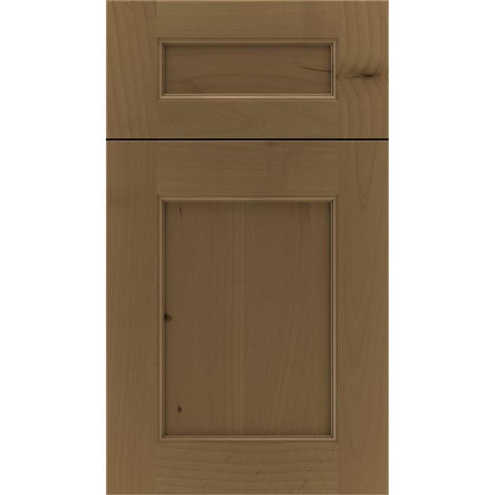 5 Piece Frappe Medium Finish 5 Piece Cabinets