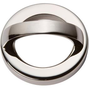 Round Base Polished Nickel Nickel Bases
