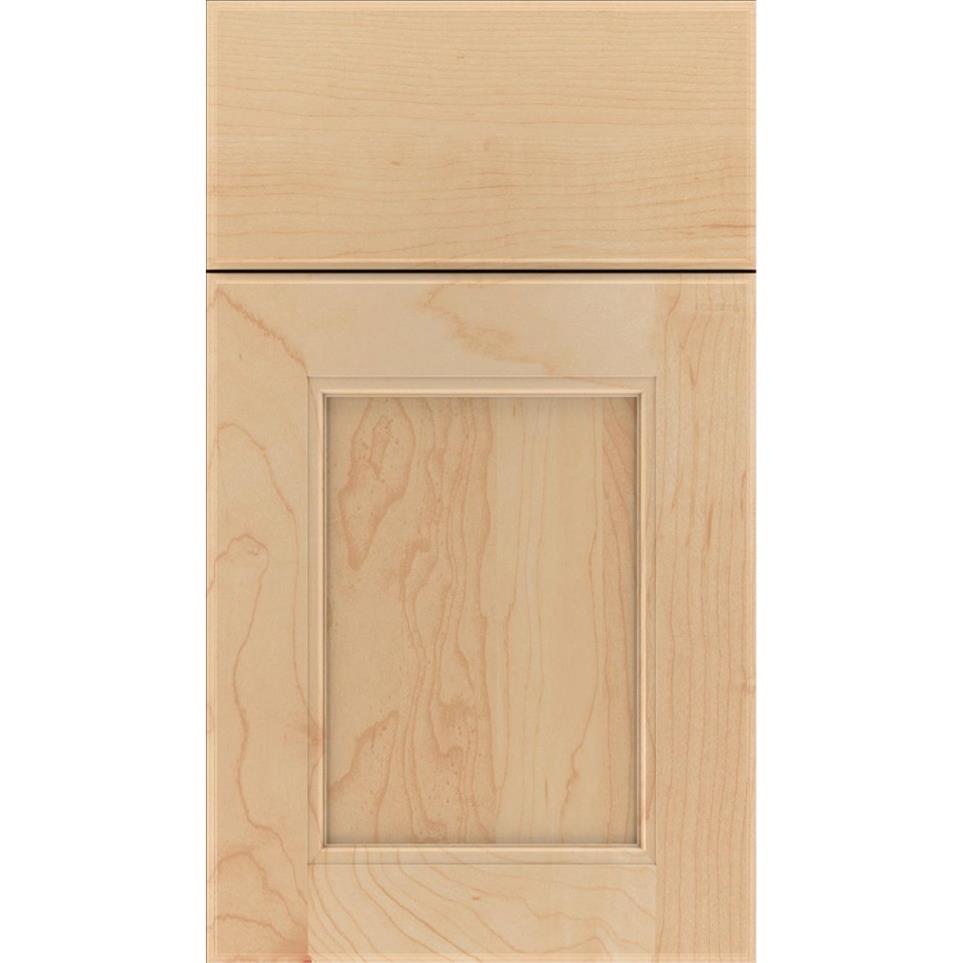 Square Natural Light Finish Square Cabinets
