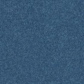Textured Saxony Cathedral Blue Carpet