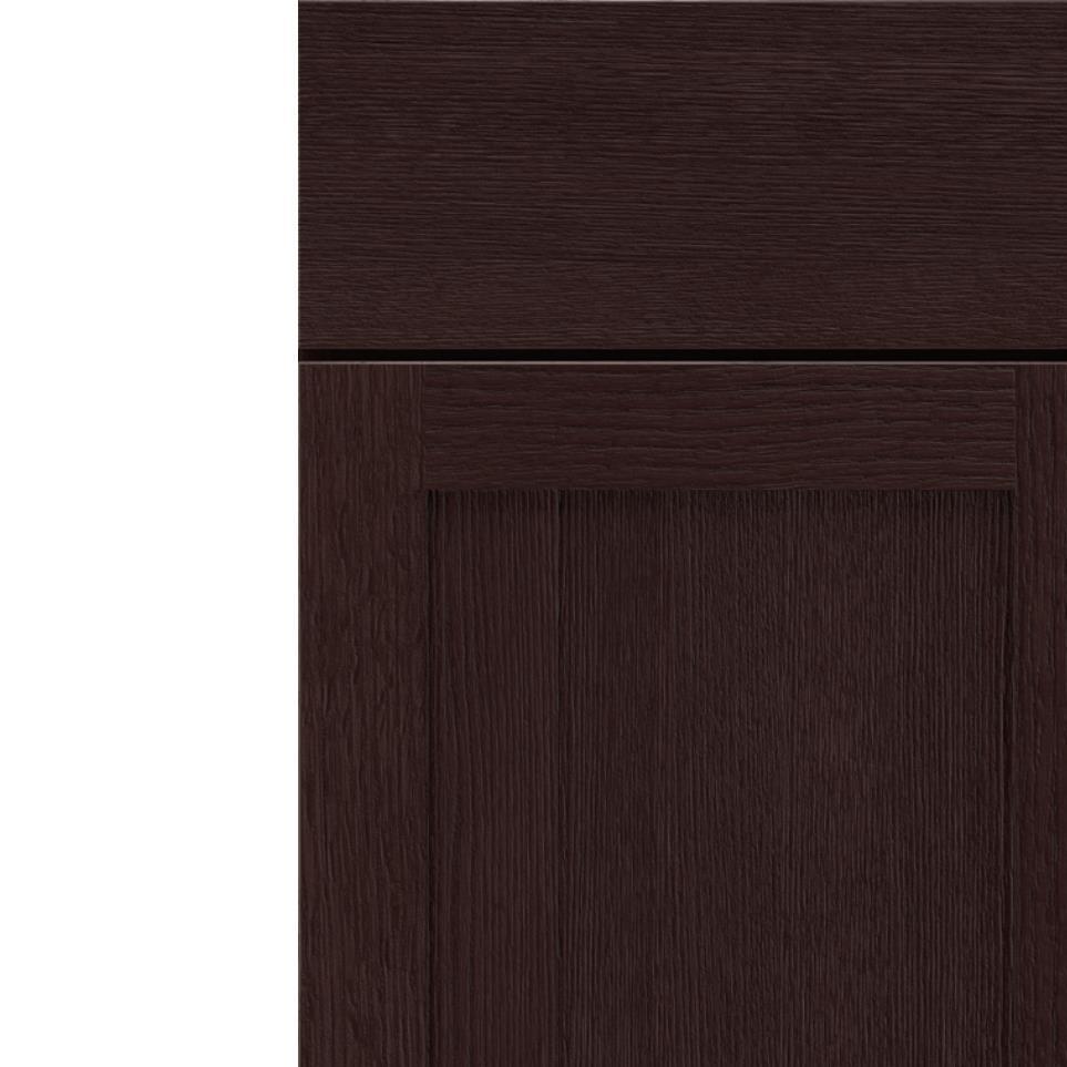 Square Stout Dark Finish Square Cabinets