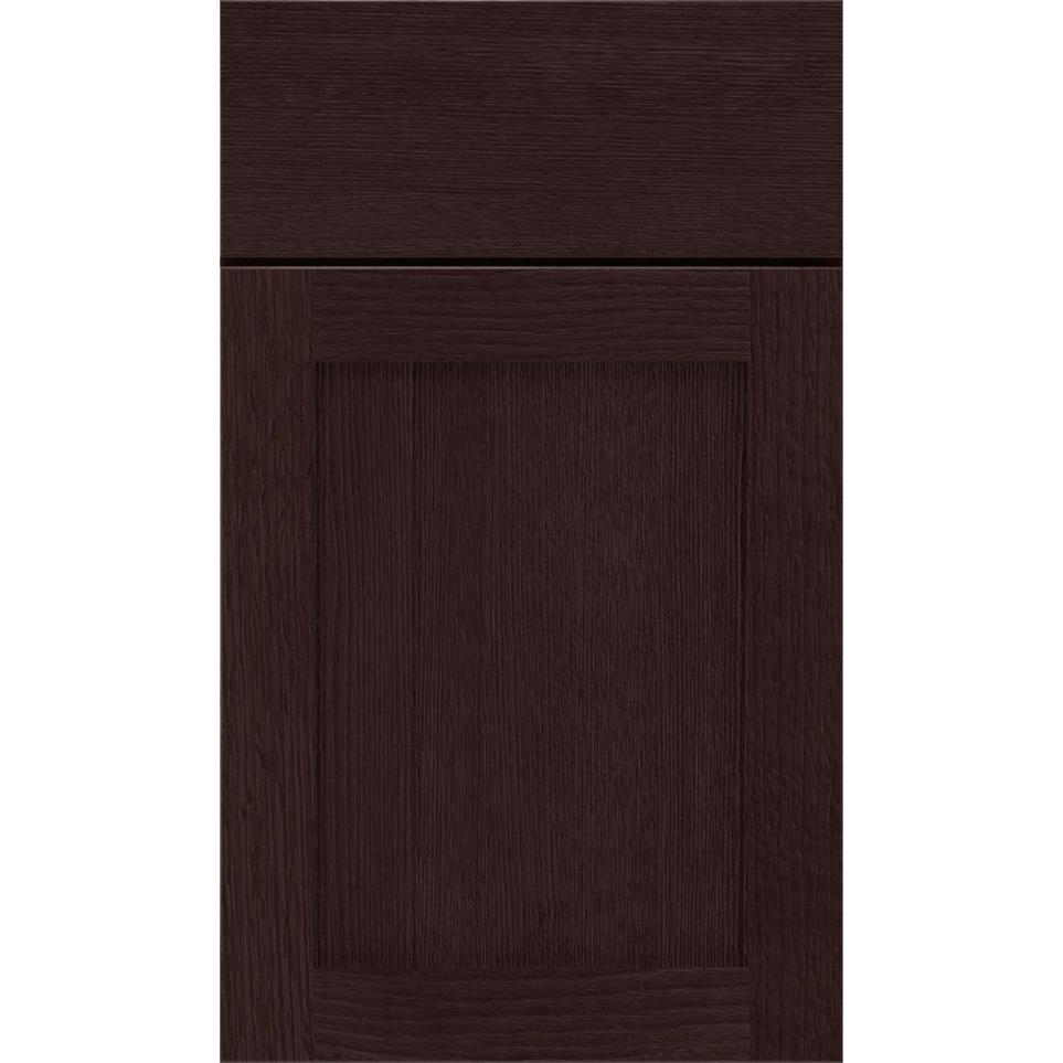 Square Stout Dark Finish Square Cabinets