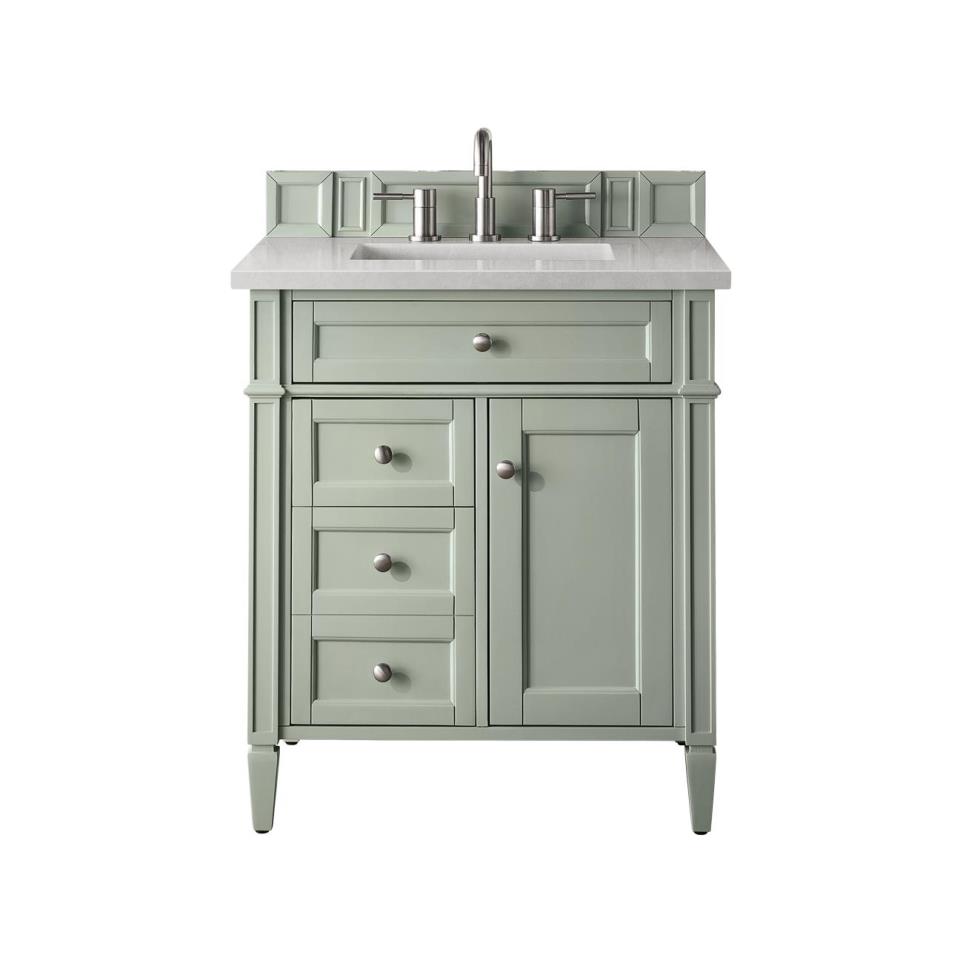 Base with Sink Top Sage Green Green Vanities