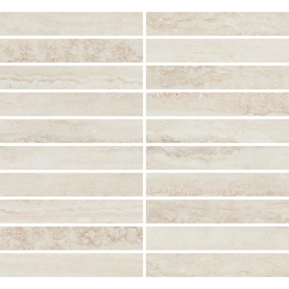 Mosaic Tusk Matte Beige/Tan Tile