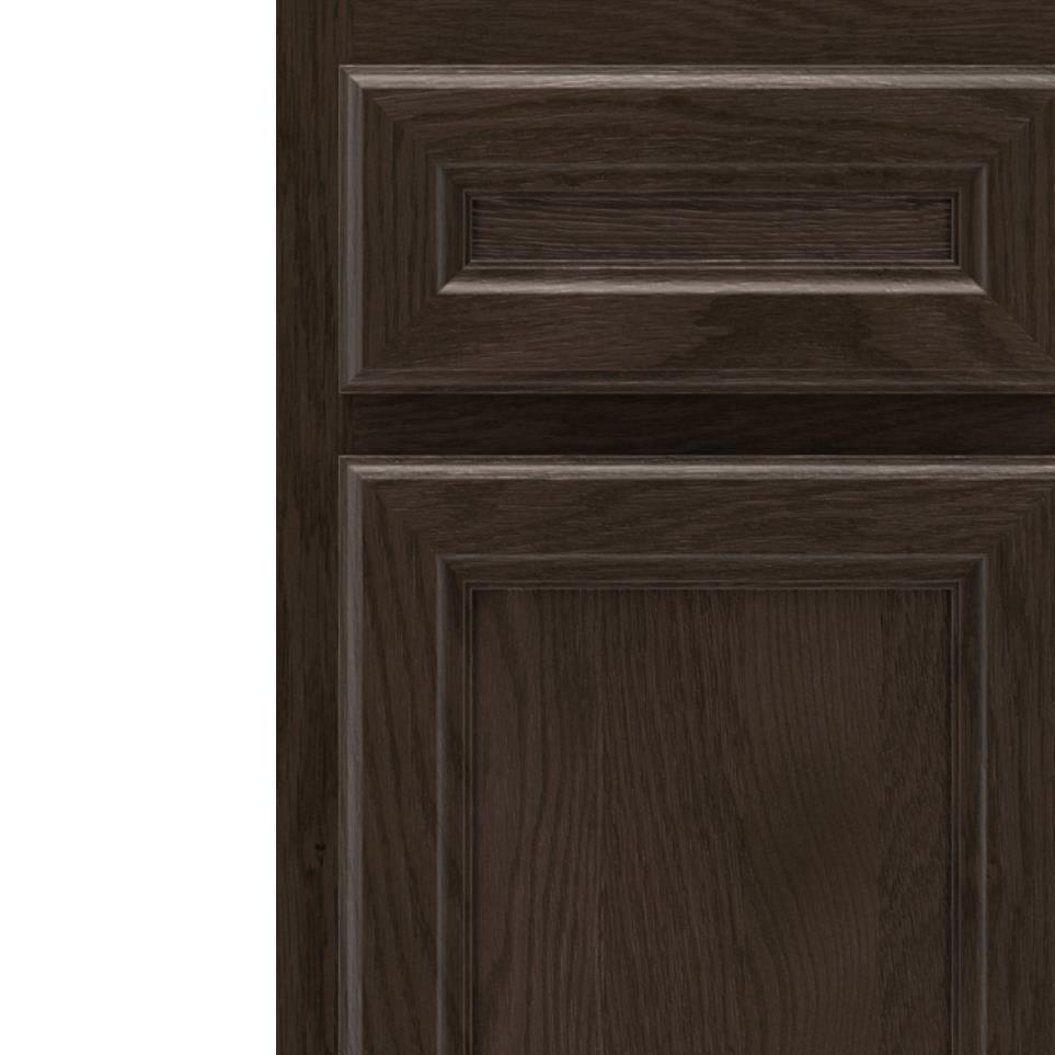 5 Piece Thatch Dark Finish 5 Piece Cabinets