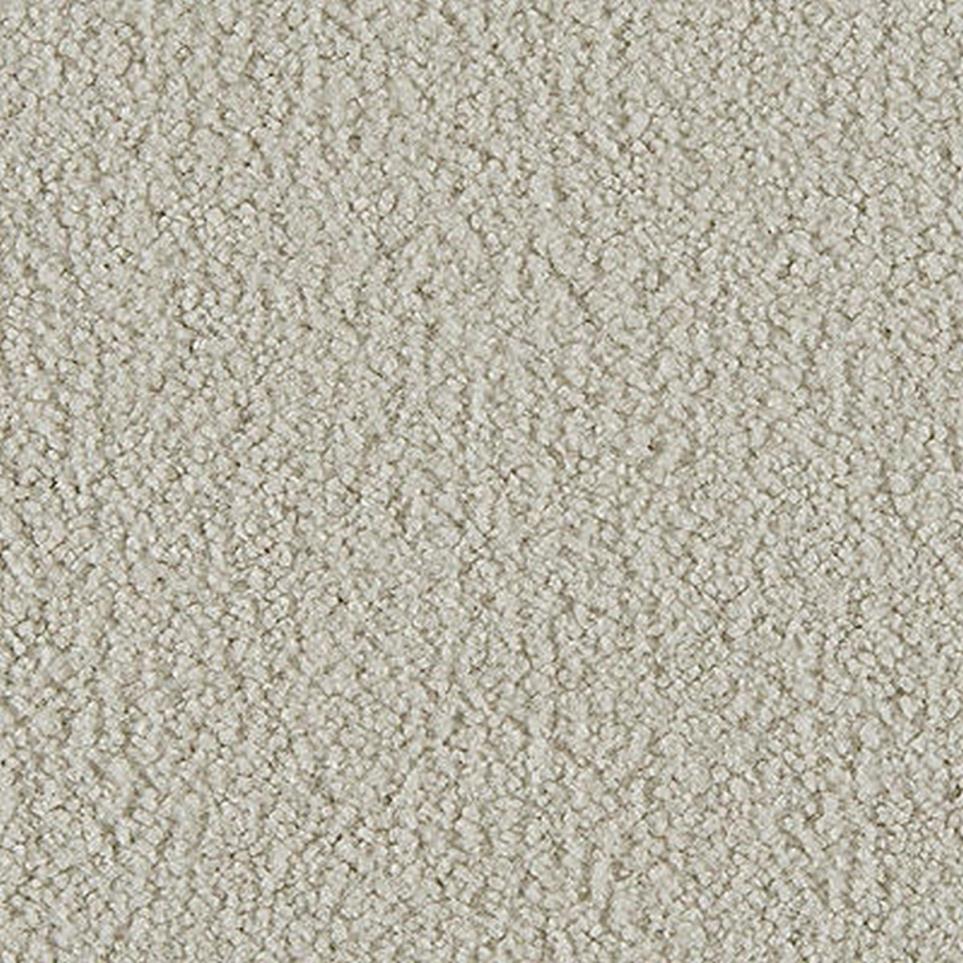 Textured Saxony Lotus White Beige/Tan Carpet