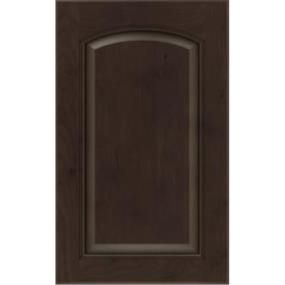 Arch Thatch Dark Finish Arch Cabinets