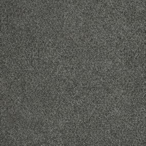 Textured Saxony Established Gray Carpet
