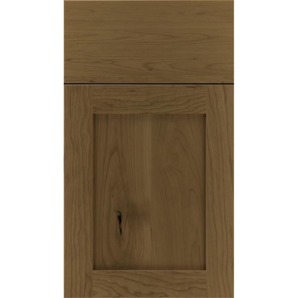 Square Frappe Medium Finish Square Cabinets