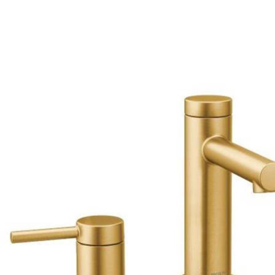 Bath Brushed Gold Brass / Gold Faucets