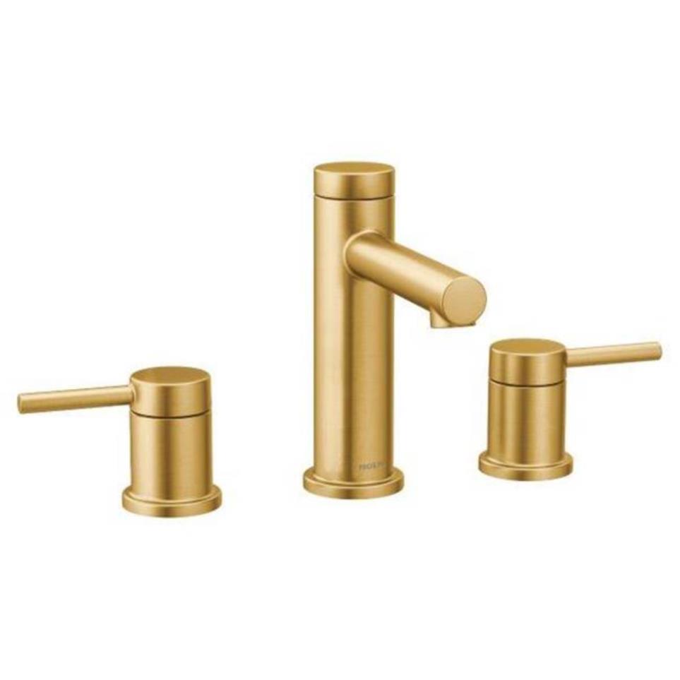 Bath Brushed Gold Brass / Gold Faucets