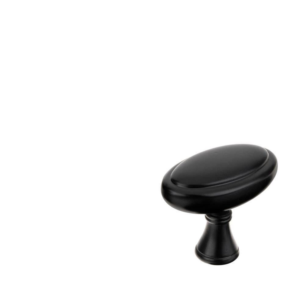 Knob Matte Black Black Knobs