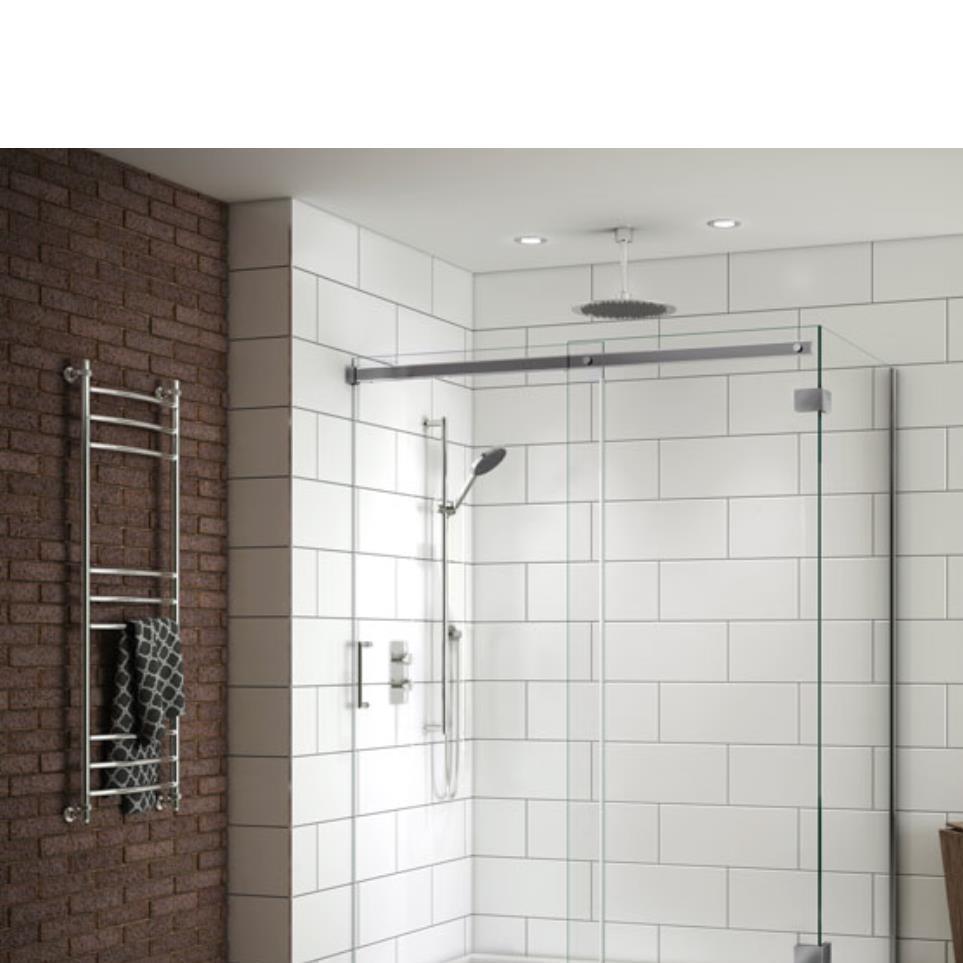 Door Matte Black Black Showers