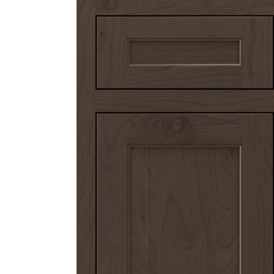 Inset Boulder Dark Finish Inset Cabinets