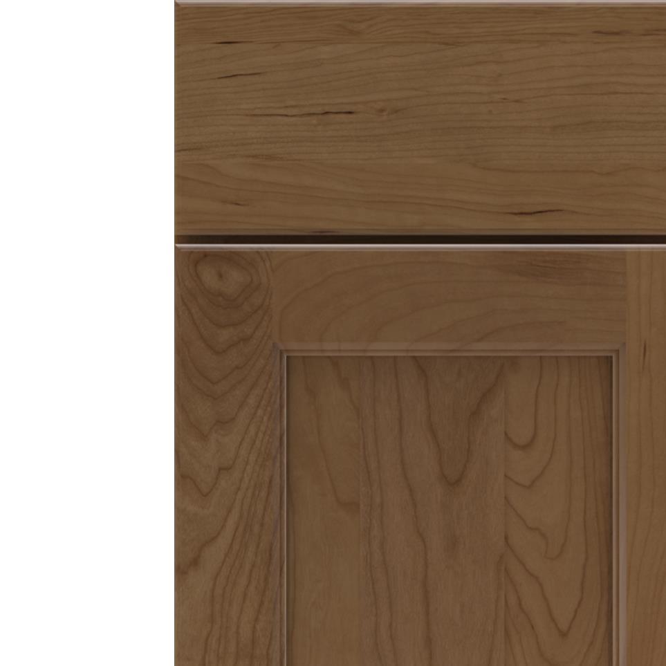 Square Morel Medium Finish Square Cabinets