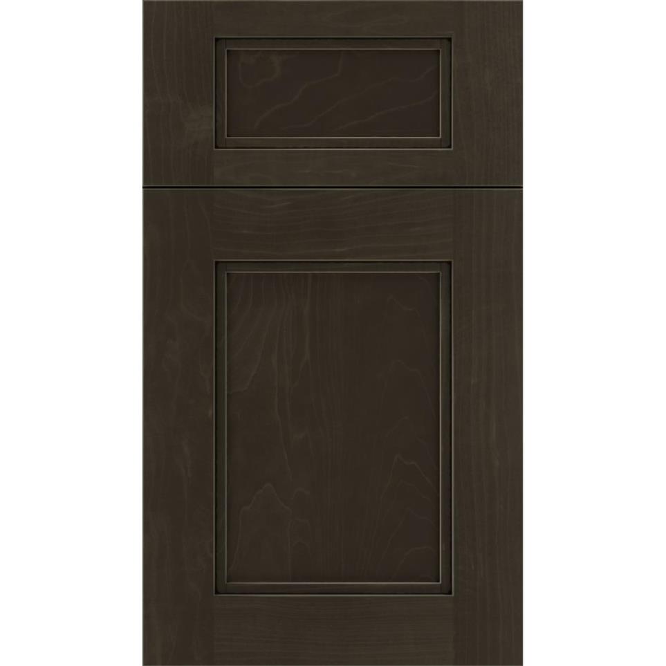 5 Piece Thunder Black Glaze Glaze - Stain 5 Piece Cabinets